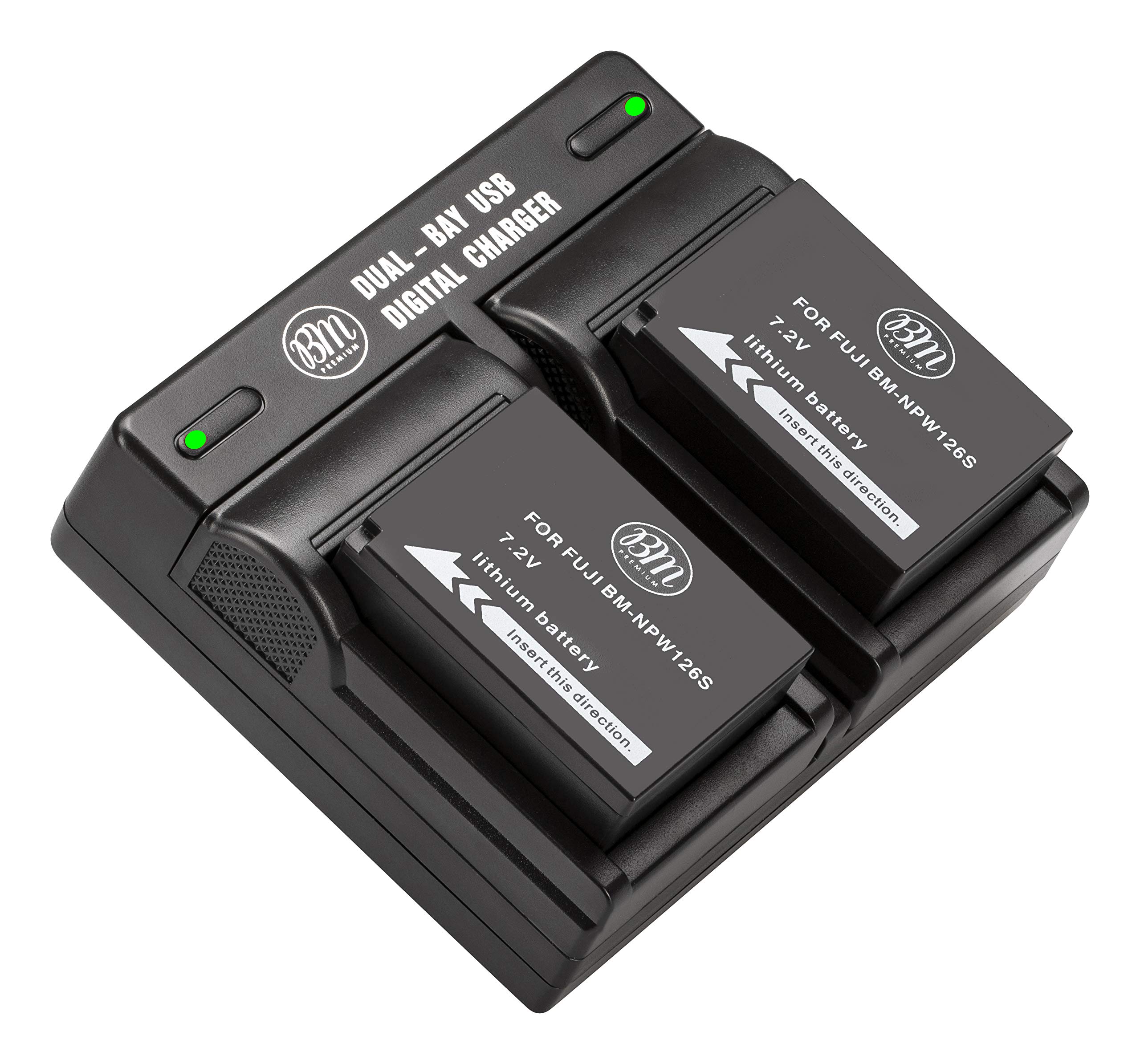 FUJIFILM X-H1（バッテリー×2） Amazon.com : BM 2 NP-W126S Batteries and Dual Bay Charger